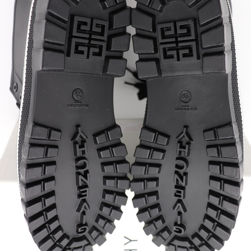 New Givenchy Paris Glaston Laced Ankle Rainboots - Picture 7 of 8